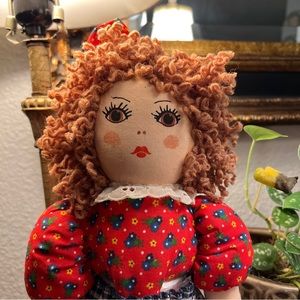 calico critters Toys Vintage 7s Calico Critters Cloth Fabric Doll
